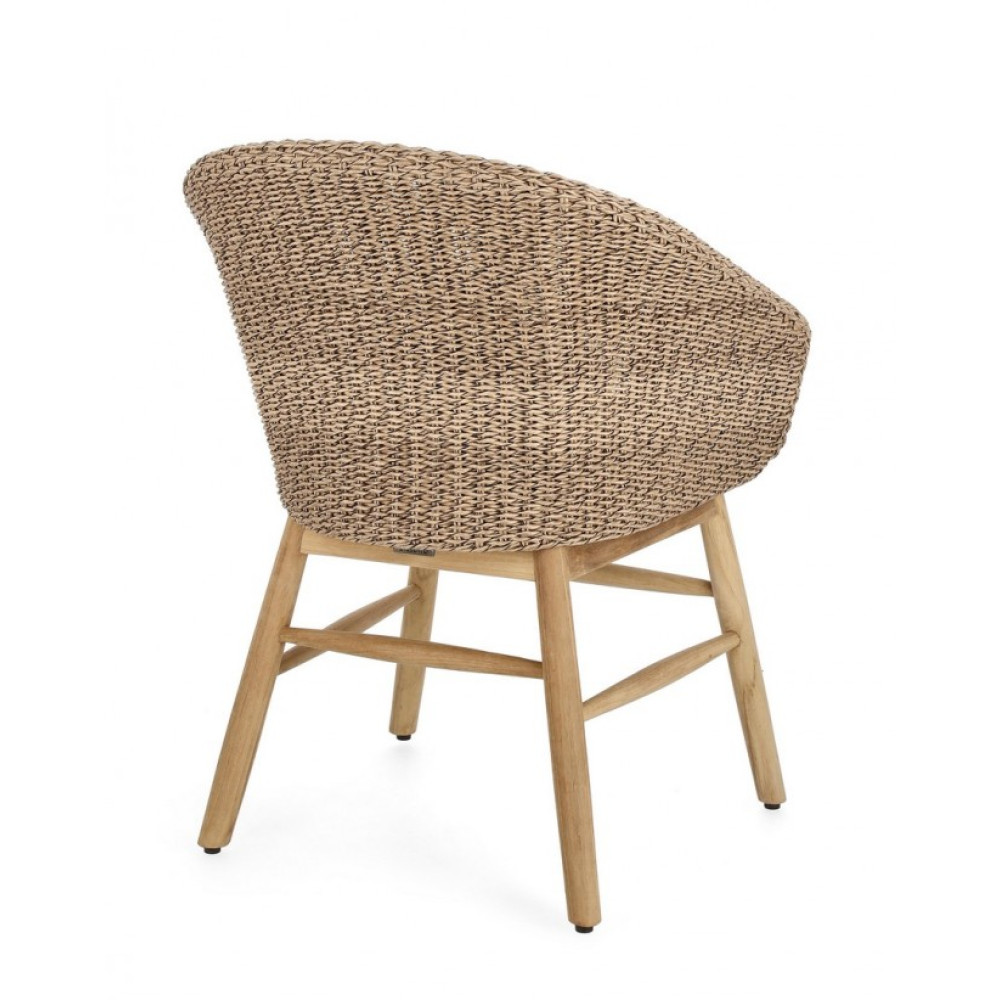 Homemotion СТІЛЕЦЬ GENESIS ABACA W-ARMR W-CUSH