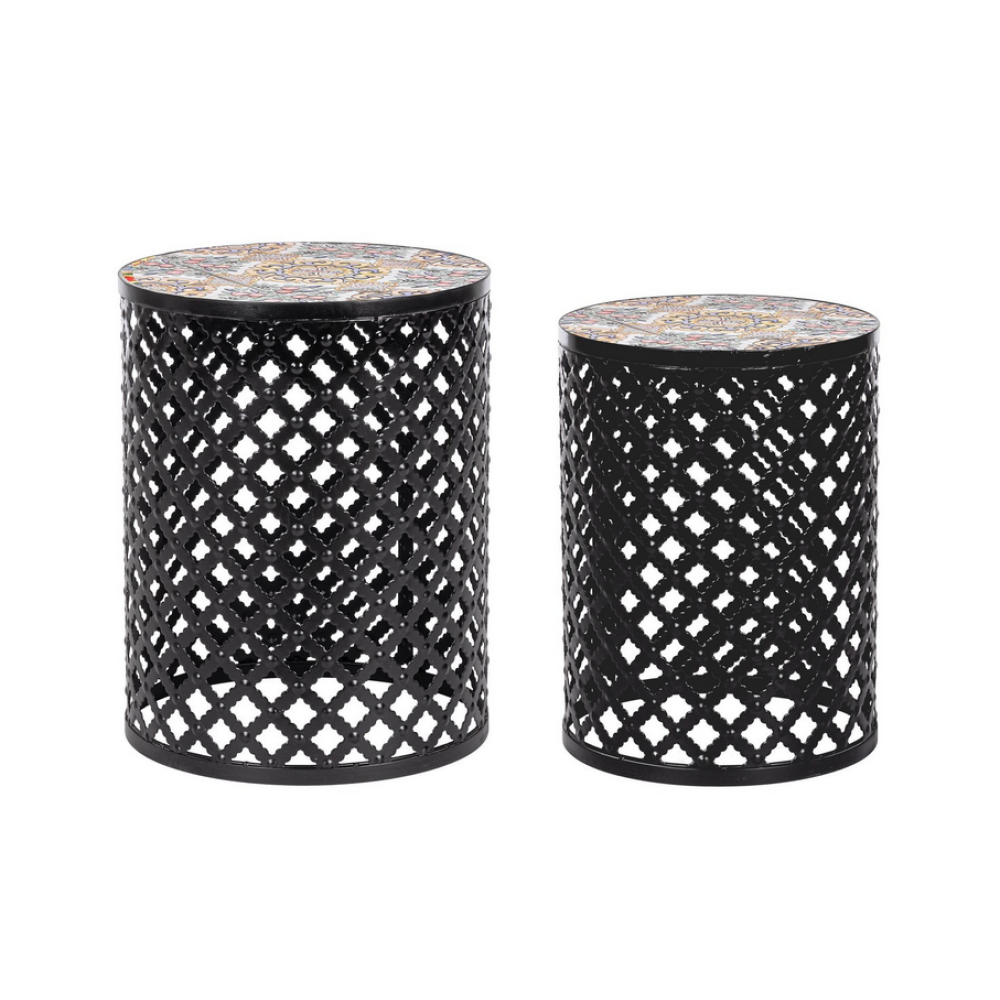 Yes Набір кавових столиків SANTORINI RO, 2 шт.