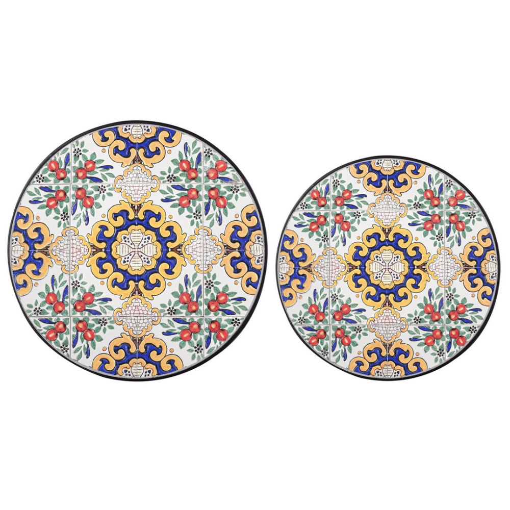 Yes Набір кавових столиків SANTORINI RO, 2 шт.