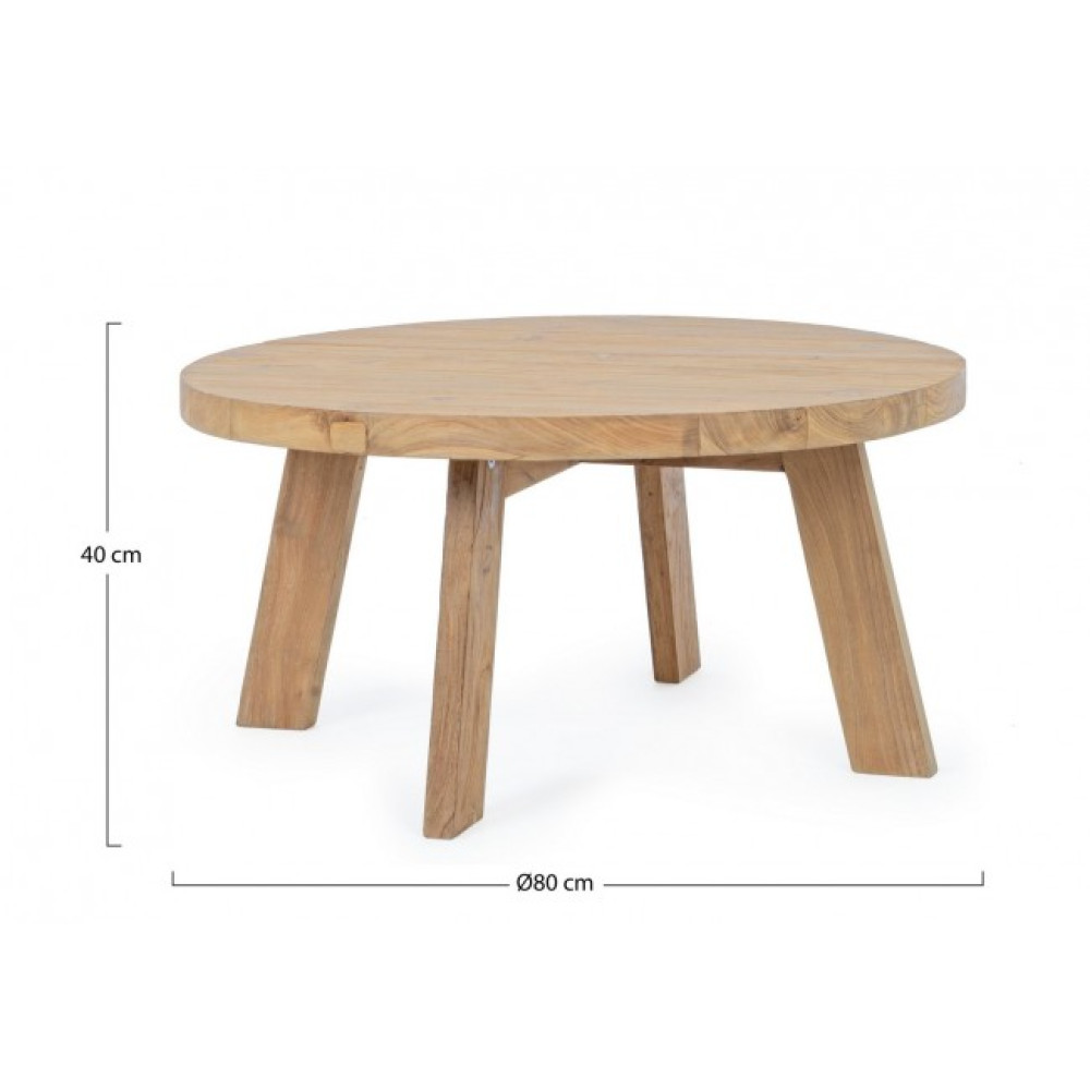 Bizzotto СТОЛ КАВОВИЙ БОЛІВАР D80 - FSC