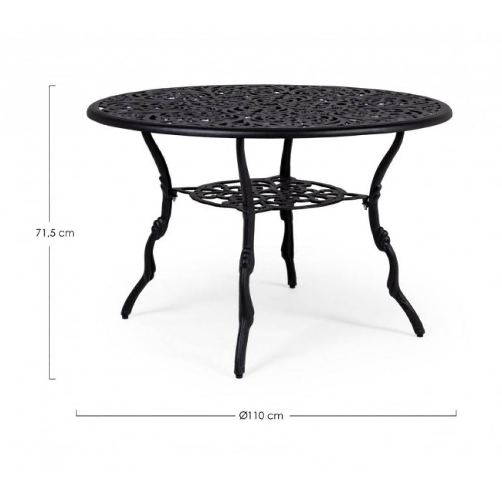 Bizzotto VICTORIA CHARCOAL СТІЛ D110