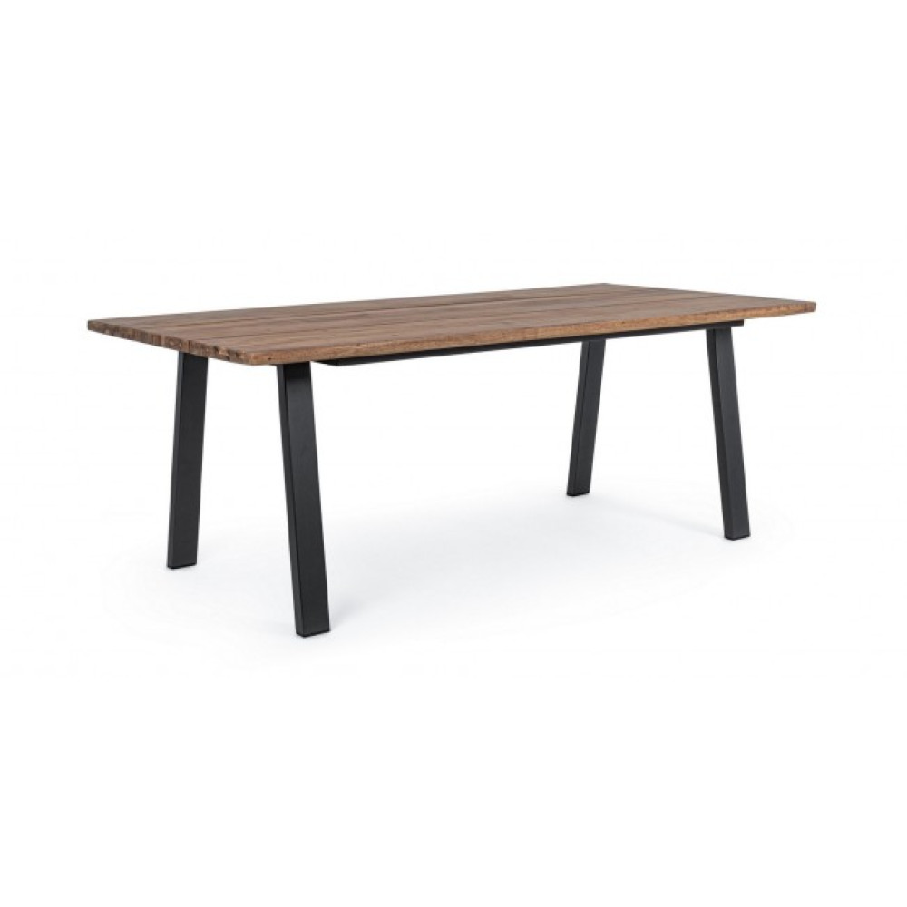 Bizzotto OSLO CHARC-NAT TABLE 200X100 - FSC