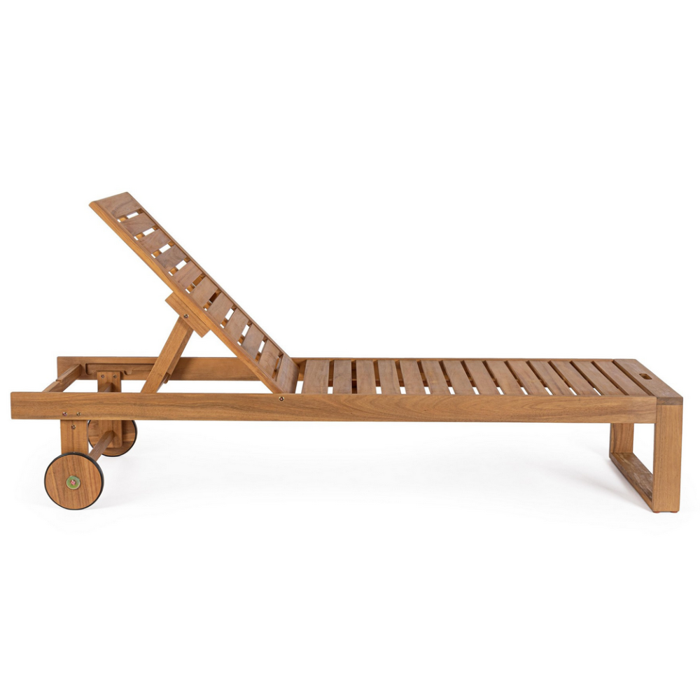 Yes DANUBIO SUNBED W-WHEELS - FSC