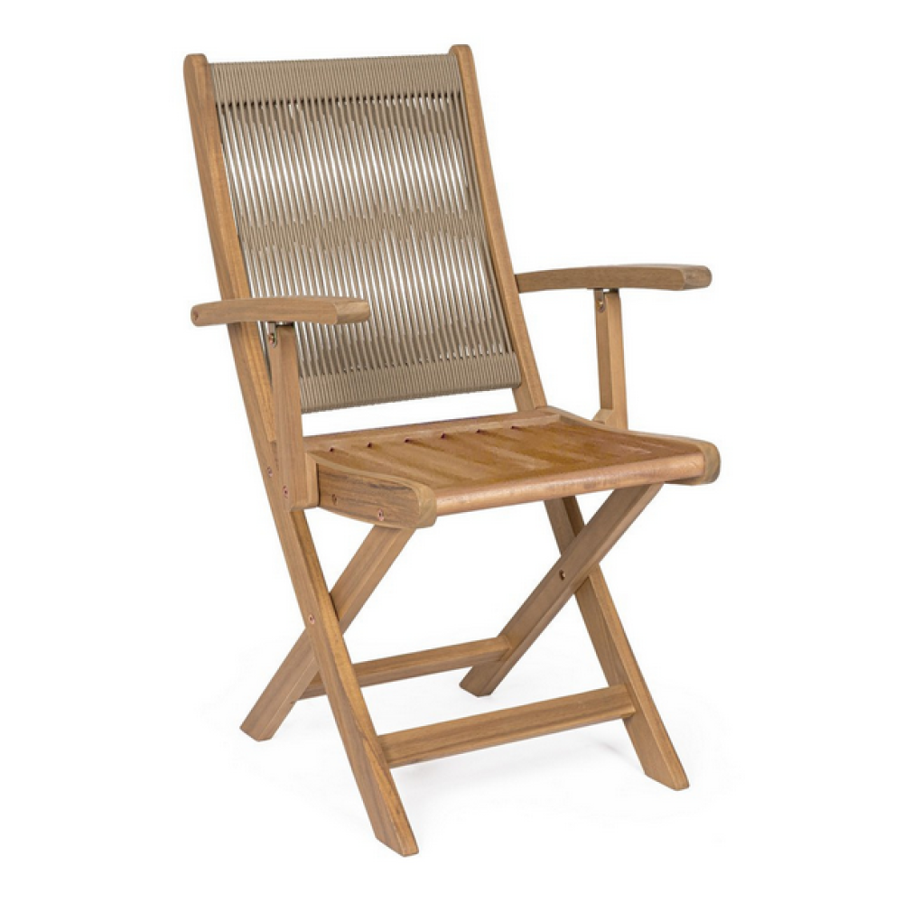 Yes СКЛАДАНИЙ СТІЛЕЦЬ DANUBIO TAUPE З W-ARMR - FSC