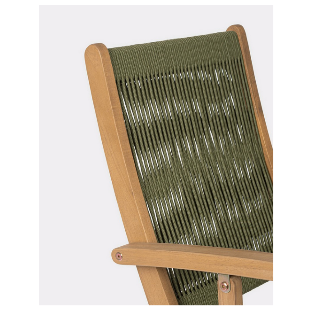 Yes СКЛАДАНИЙ СТІЛЕЦЬ DANUBIO OLIVE З W-ARMR - FSC