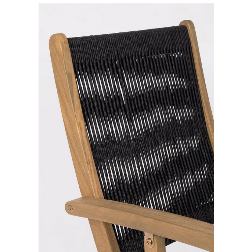 Yes СКЛАДАНИЙ СТІЛЕЦЬ DANUBIO BLACK З W-ARMR- FSC