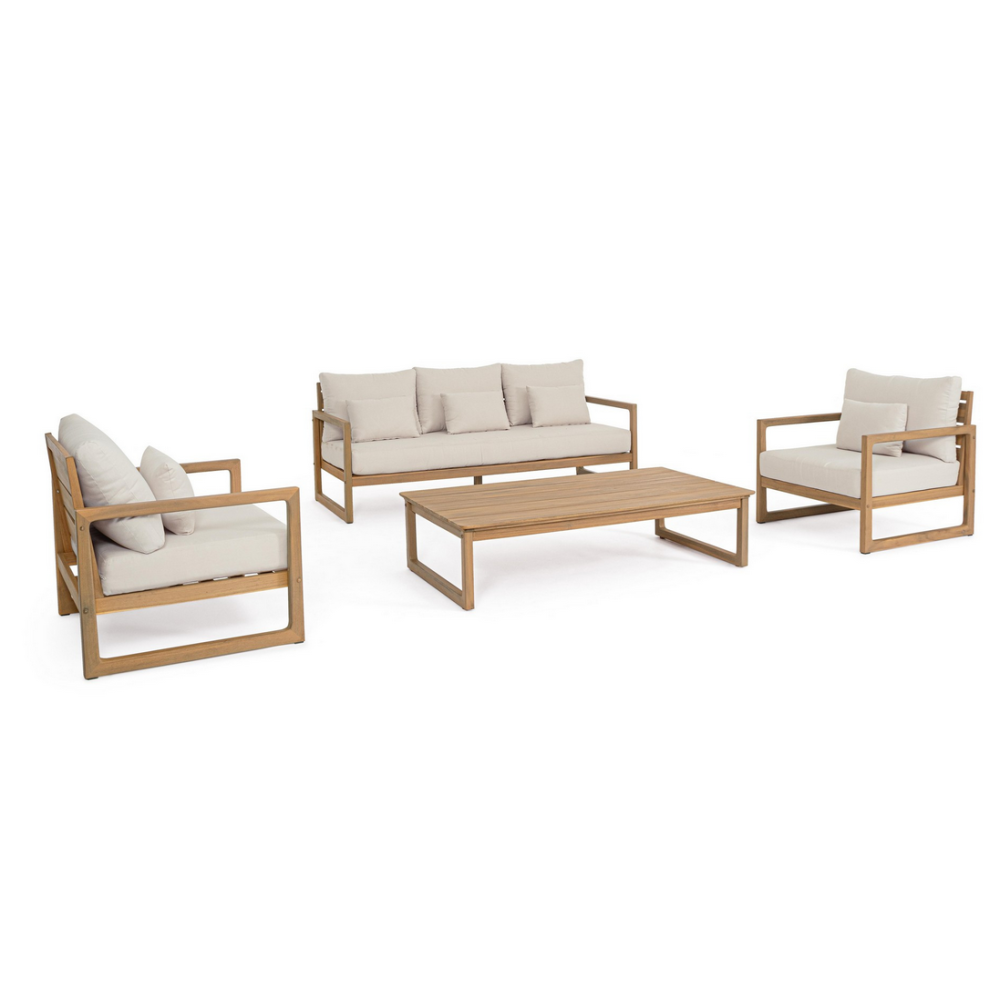 Bizzotto ADRIAN КОМПЛЕКТ 4 ДИВАНИ З ПОДУШКОЮ -FSC