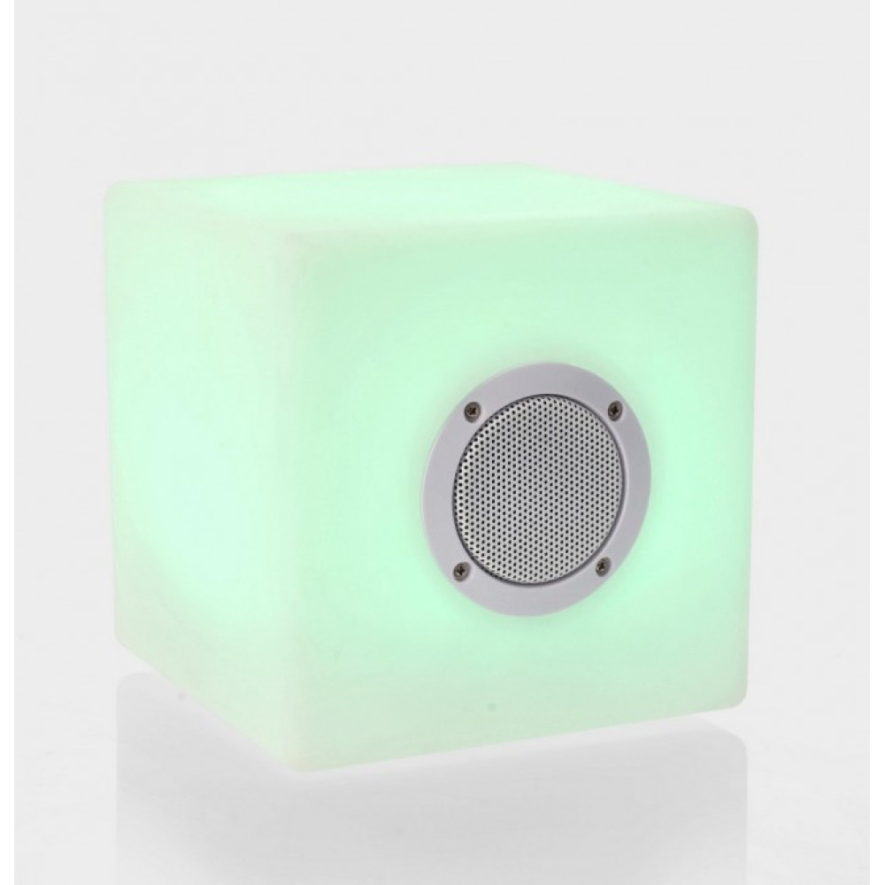 Bizzotto PE CUBE SPEAKER LED LAMP 20X20