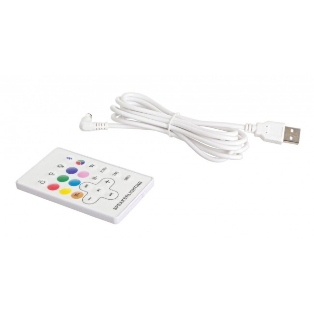 Bizzotto PE CUBE SPEAKER LED LAMP 20X20 Bizzotto PE CUBE SPEAKER LED LAMP 20X20