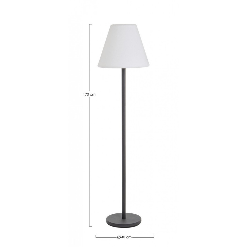 Bizzotto PE SPEAKER SOLAR LED FLOOR LAMP H170