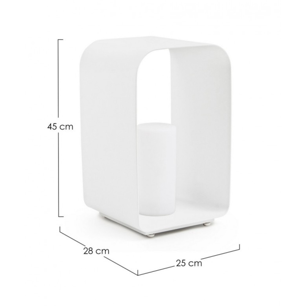 Bizzotto RIDLEY WHITE YK11 LED ЛАМПА W-ЛАМПА H. H45