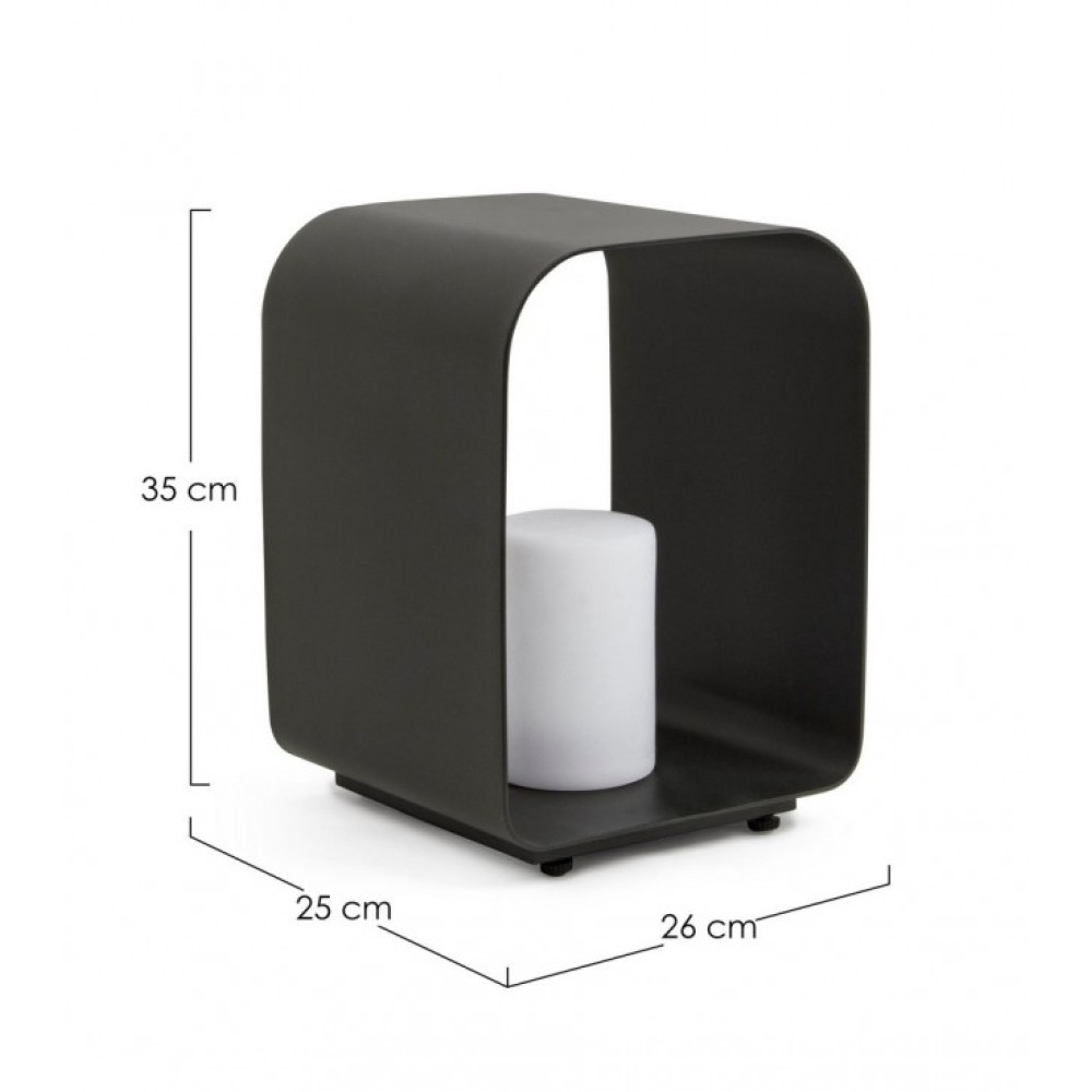 Bizzotto СВІТЛОДІОДНА ЛАМПА RIDLEY CHARC YK13 W-LAMP H. H35 Bizzotto СВІТЛОДІОДНА ЛАМПА RIDLEY CHARC YK13 W-LAMP H. H35