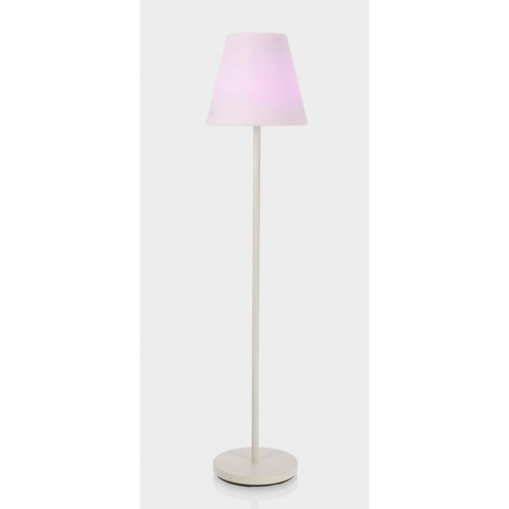Bizzotto СОНЯЧНИЙ ДИНАМІК WHI PE LED FLOOR LAMP H150 Bizzotto СОНЯЧНИЙ ДИНАМІК WHI PE LED FLOOR LAMP H150
