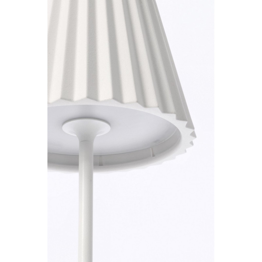 Bizzotto НАСТІЛЬНА СВІТЛОДІОДНА ЛАМПА ARTIKA WHITE H36 Bizzotto НАСТІЛЬНА СВІТЛОДІОДНА ЛАМПА ARTIKA WHITE H36