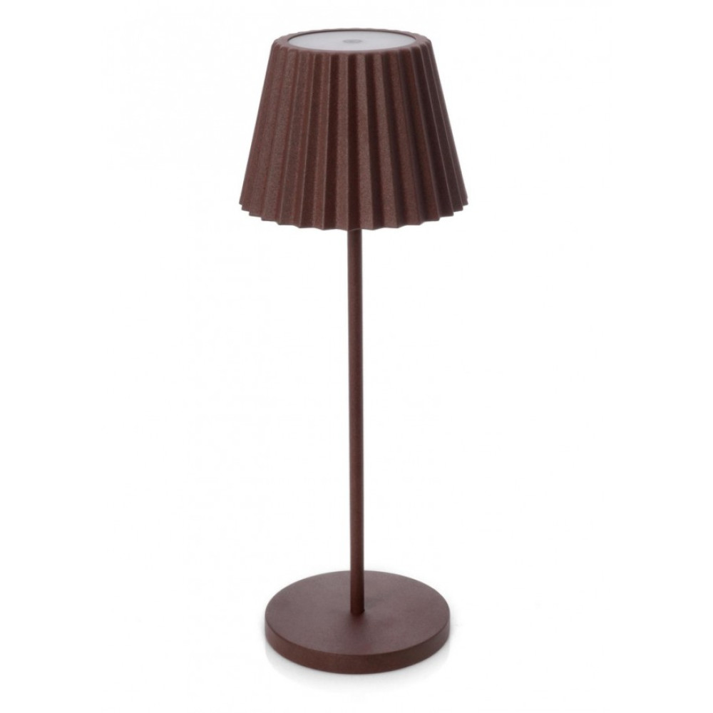 Bizzotto НАСТІЛЬНА СВІТЛОДІОДНА ЛАМПА ARTIKA КОРИЧНЕВА H36