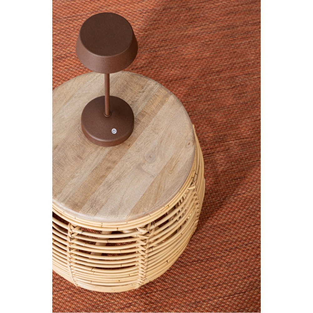 Bizzotto Настільна світлодіодна лампа ESPRIT BROWN H33