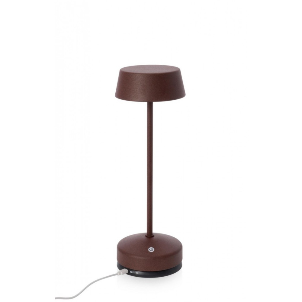 Bizzotto Настільна світлодіодна лампа ESPRIT BROWN H33 Bizzotto Настільна світлодіодна лампа ESPRIT BROWN H33