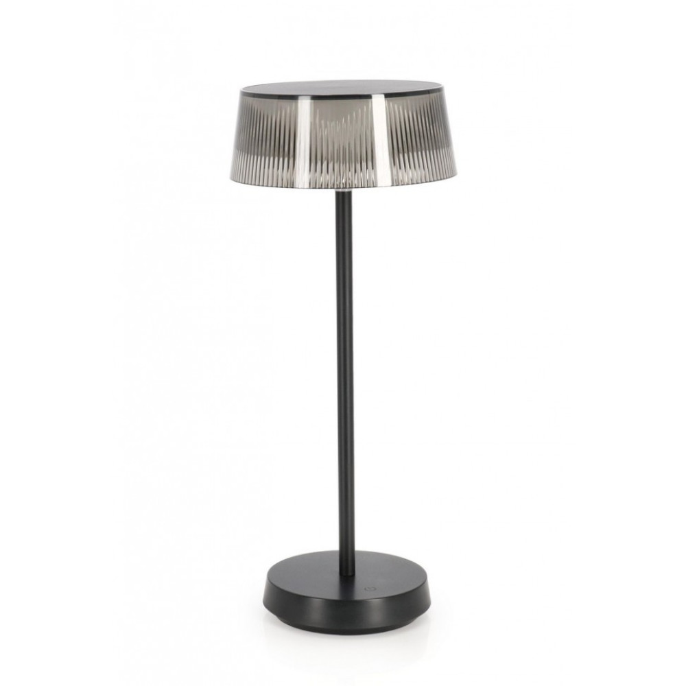 Bizzotto НАСТІЛЬНА СВІТЛОДІОДНА ЛАМПА CARAL BLACK H36,5 Bizzotto НАСТІЛЬНА СВІТЛОДІОДНА ЛАМПА CARAL BLACK H36,5