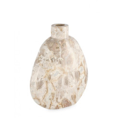 Bizzotto CRANE БЕЖЕВИЙ МАРМУРОВИЙ ВАЗОТРИМАТЕЛЬ H25