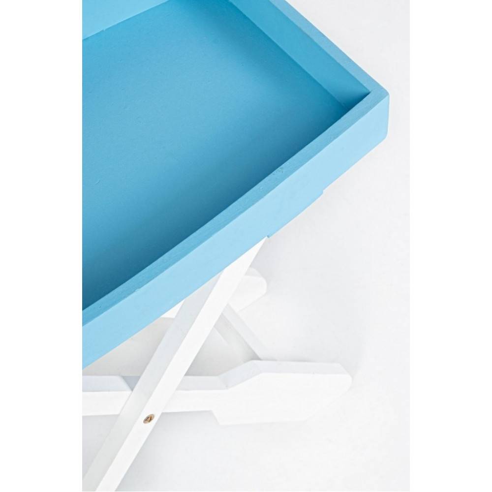 Yes GOZZO WHITE-L.BLUE РОЗКЛАДНИЙ СТІЛ М