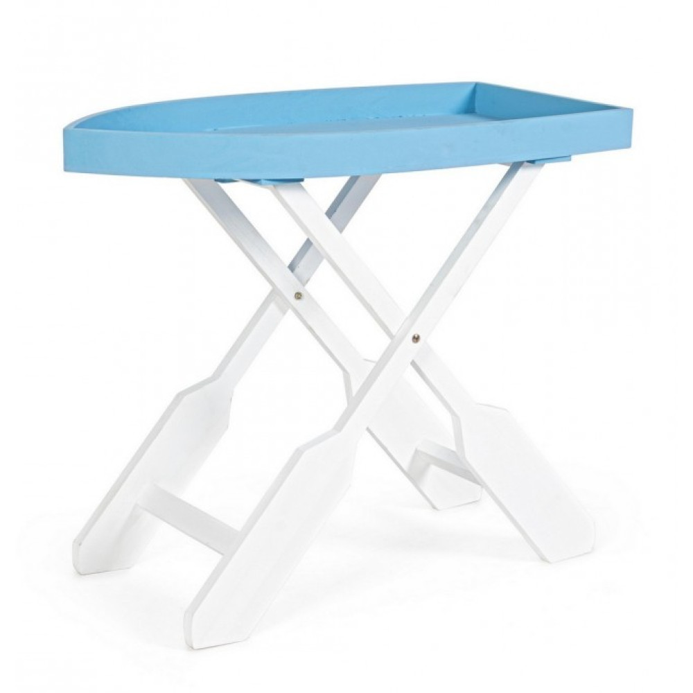 Yes GOZZO WHITE-L.BLUE РОЗКЛАДНИЙ СТІЛ L