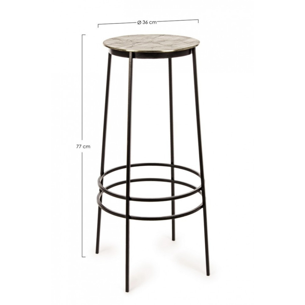 Homemotion AMIRA GOLD БАРНИЙ СТІЛЕЦЬ H77